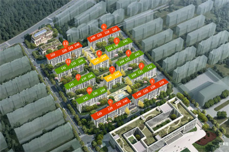 城南湖滨花园3室2厅2卫134m2简单装修